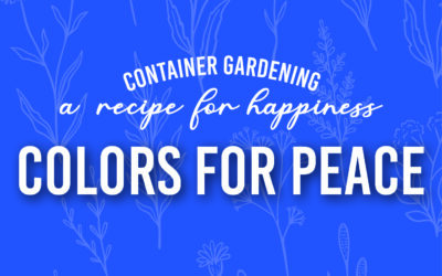 March Container Gardening Recipe 2022