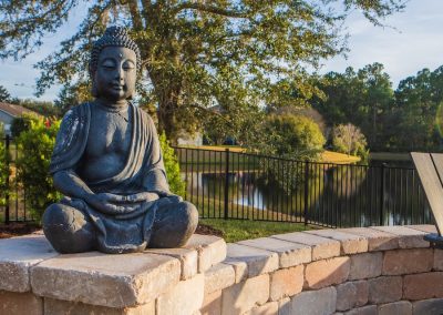 Paver wall Buddha copy