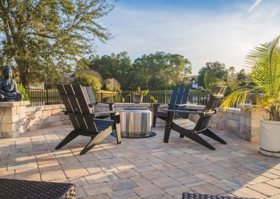 Solo Stove patio paver wall copy