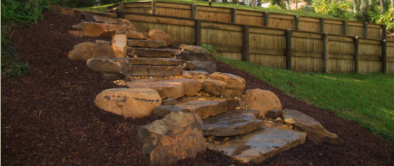 Natural stone Steps