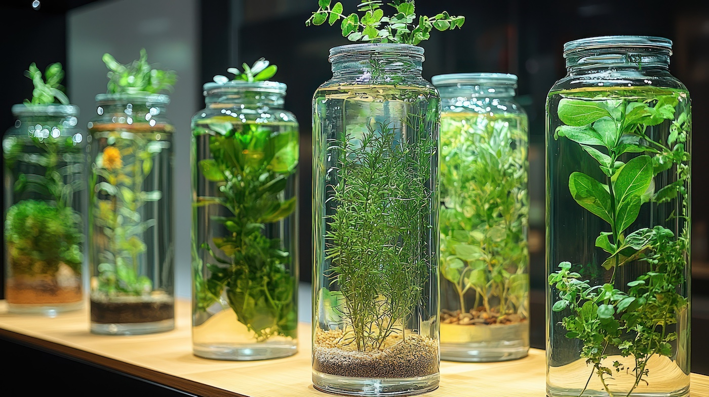 Tranquil Terrariums: An Enchanting Display of Miniature Ecosystems