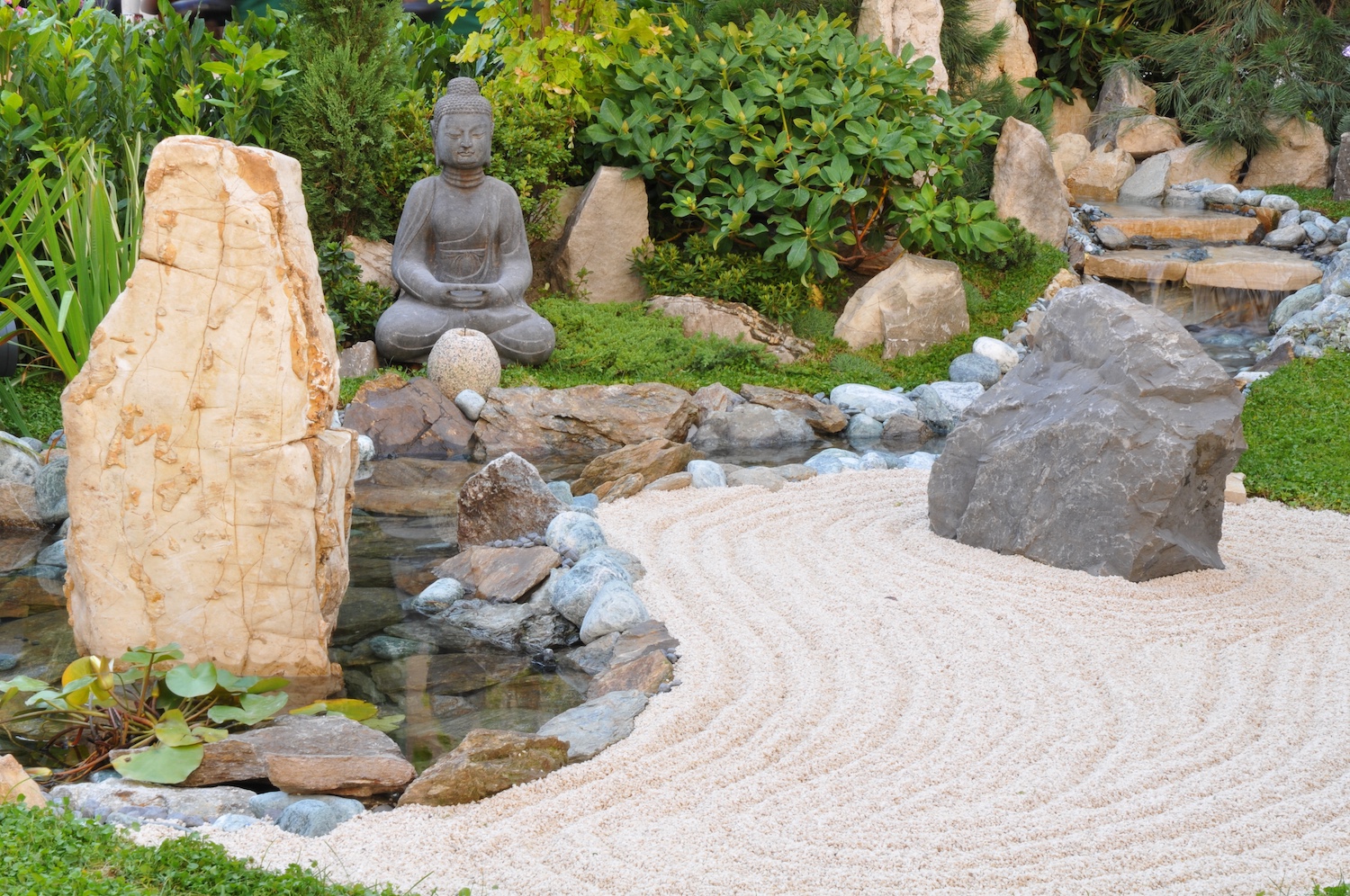 Small japanese garden