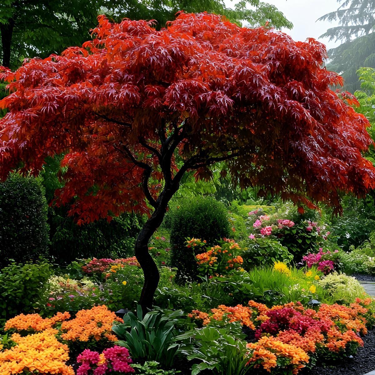 Japanese red maple